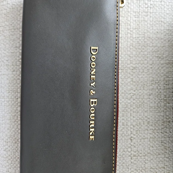 Dooney & Bourke Grey and Burgundy Women's Bag And Wallet - Picture 12 of 15